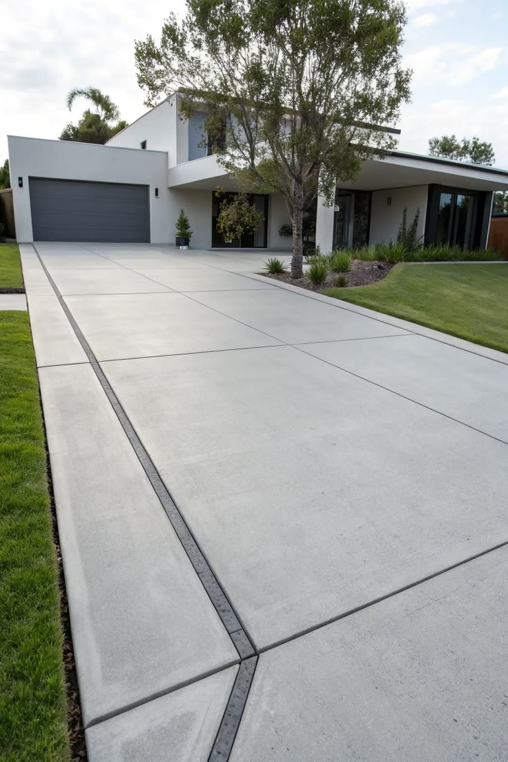 HomePro decorative concrete driveway